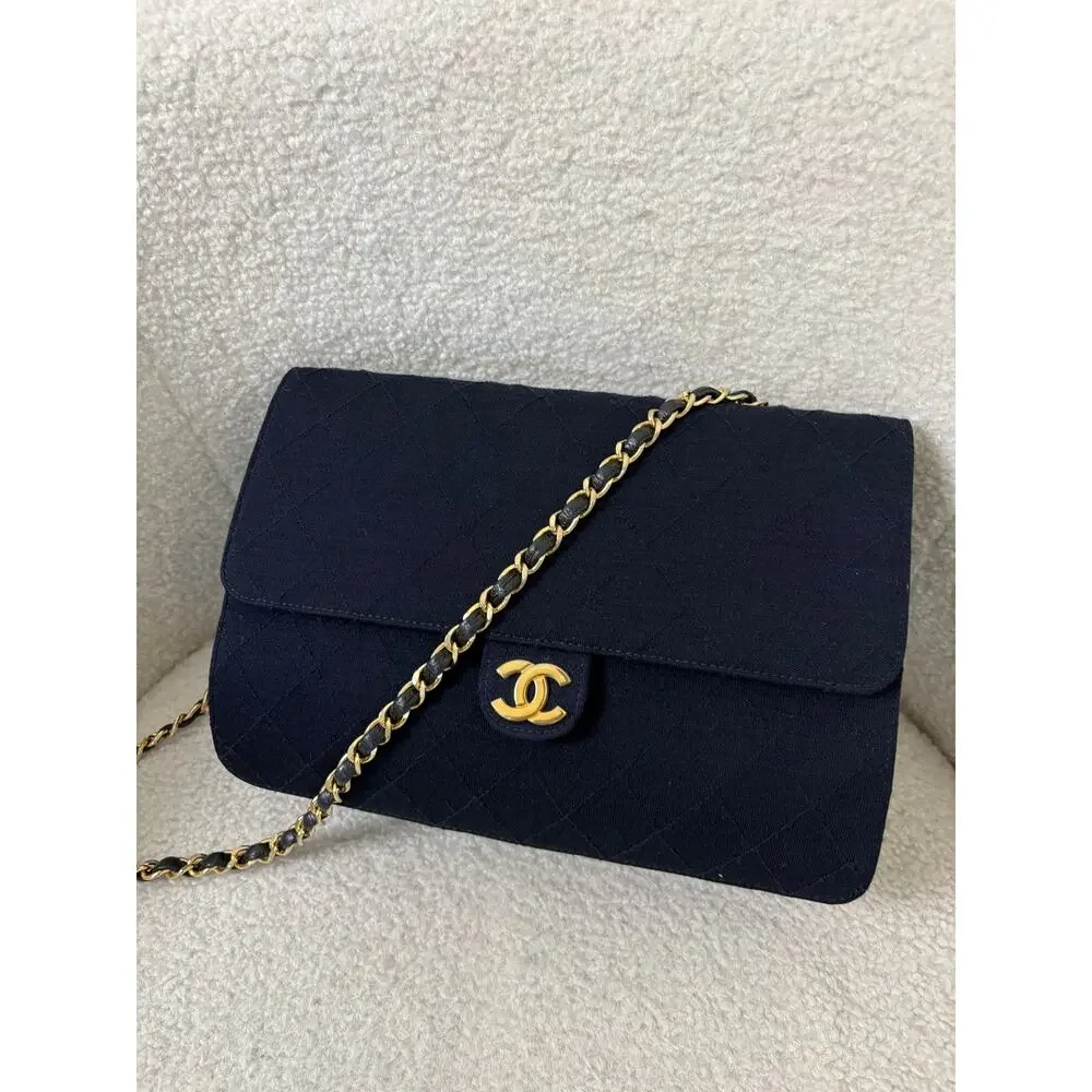 Sale ends 4/20 Vintage Chanel Shoulder Bag Half Flap